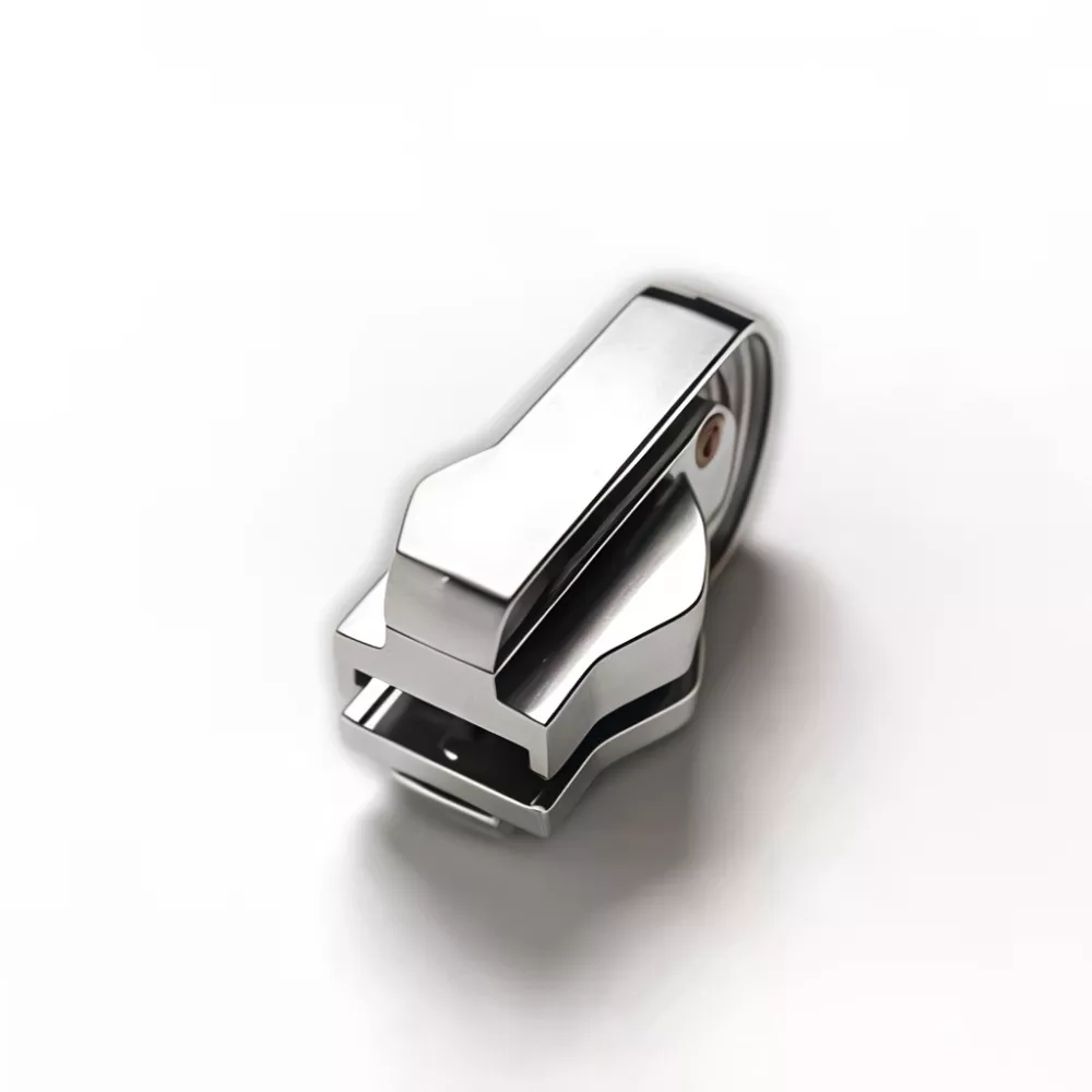 Vendbar skyder til nylon lynlås